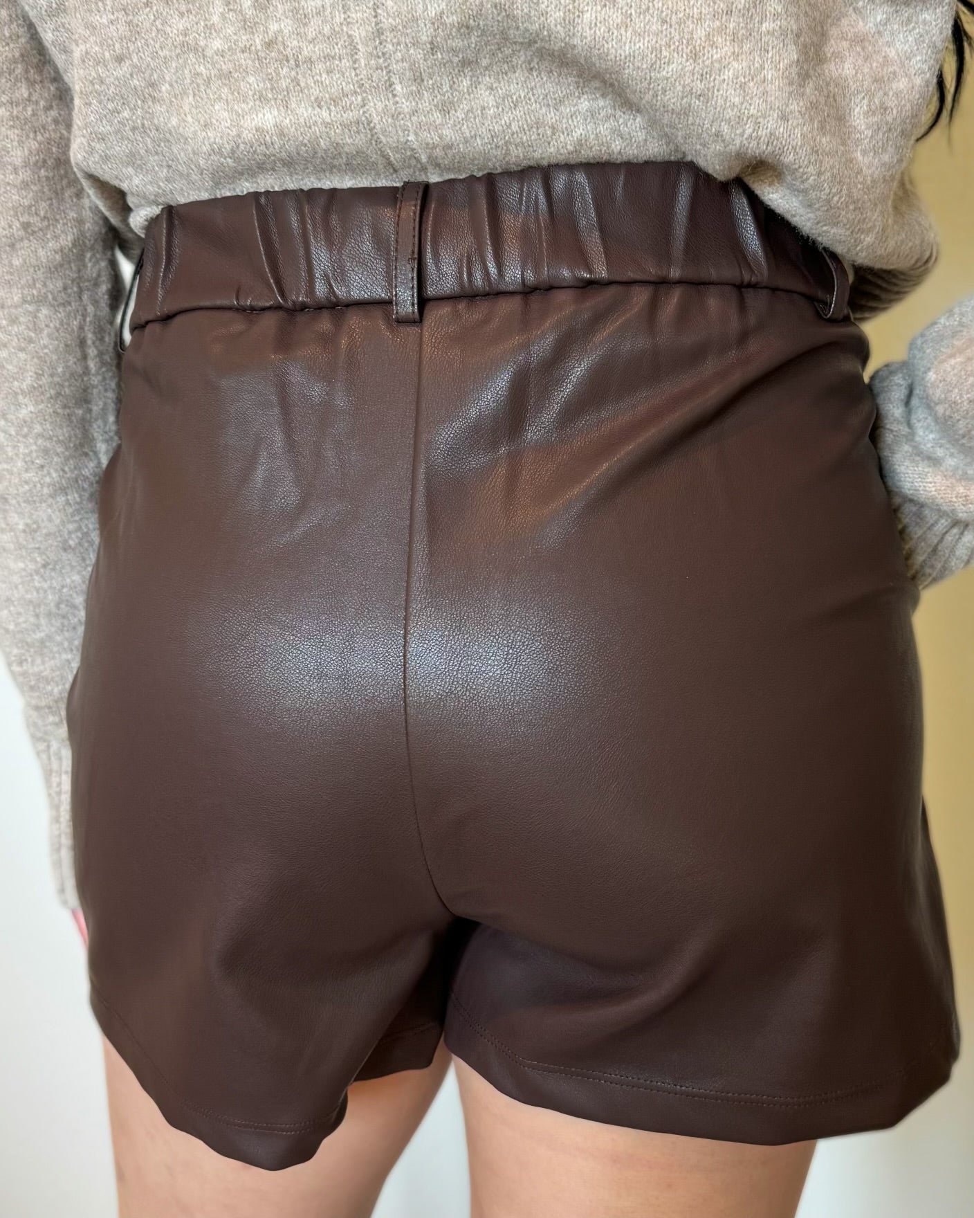 Kate Leather Short