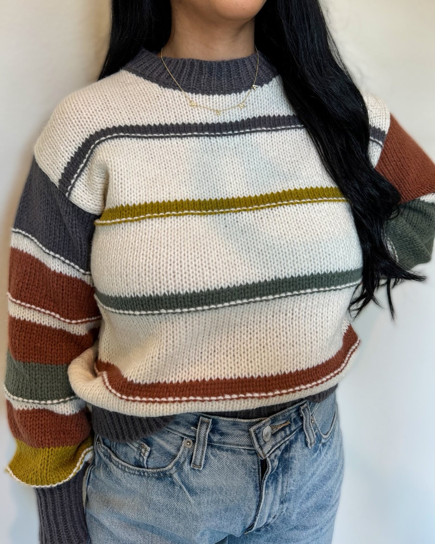 Macy Striped Sweater